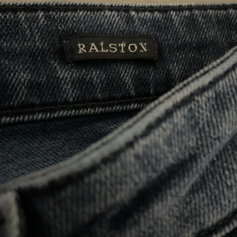 Scotch & Soda Ralston Jeans Mens 33x31 Blue Denim Amsterdam Blauw Straight Leg - Picture 8 of 12